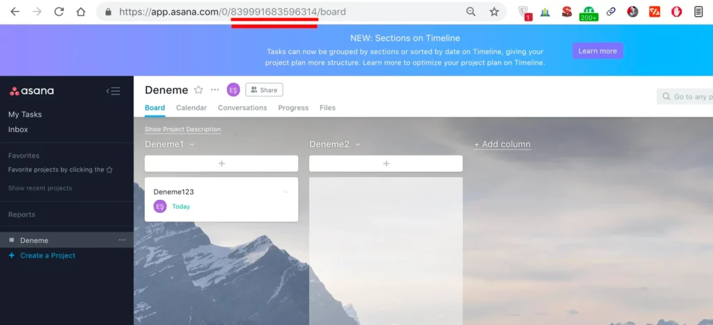 select correct project ID on zapier